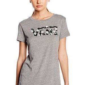 Vans floral lettering tee
